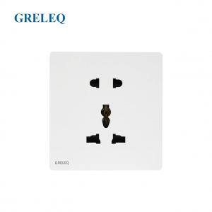 Bộ ổ cắm đôi đa năng C1-009S-W