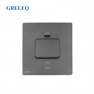 Bộ công tắc 20A kèm đèn Led C1-012SW-G