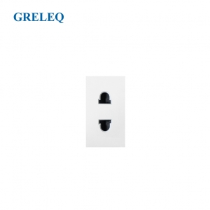 Ổ cắm đơn 2 chấu cỡ nhỏ G2-006SSA-W