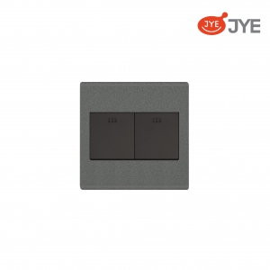 Công tắc 2 phím (8*8) JY-52552 FS GB
