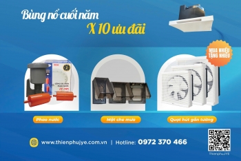 CTKM T12/2025 BÙNG NỔ CUỐI NĂM – GẤP 10 ƯU ĐÃI TỪ THIÊN PHÚ JYE!