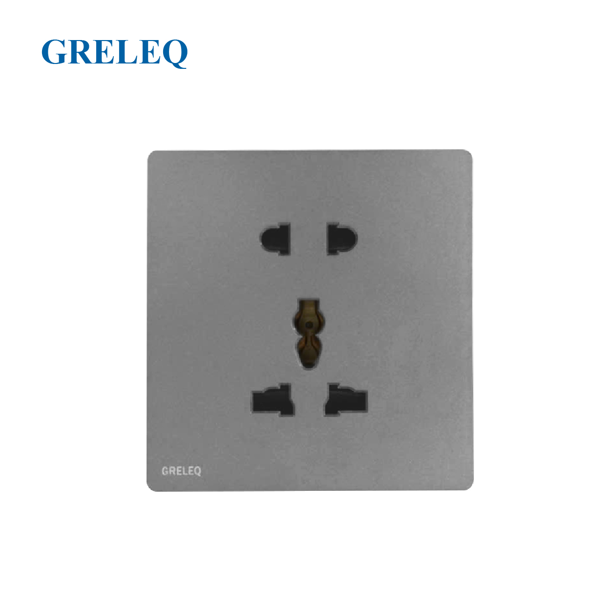 Bộ ổ cắm đôi đa năng C1-009S-G