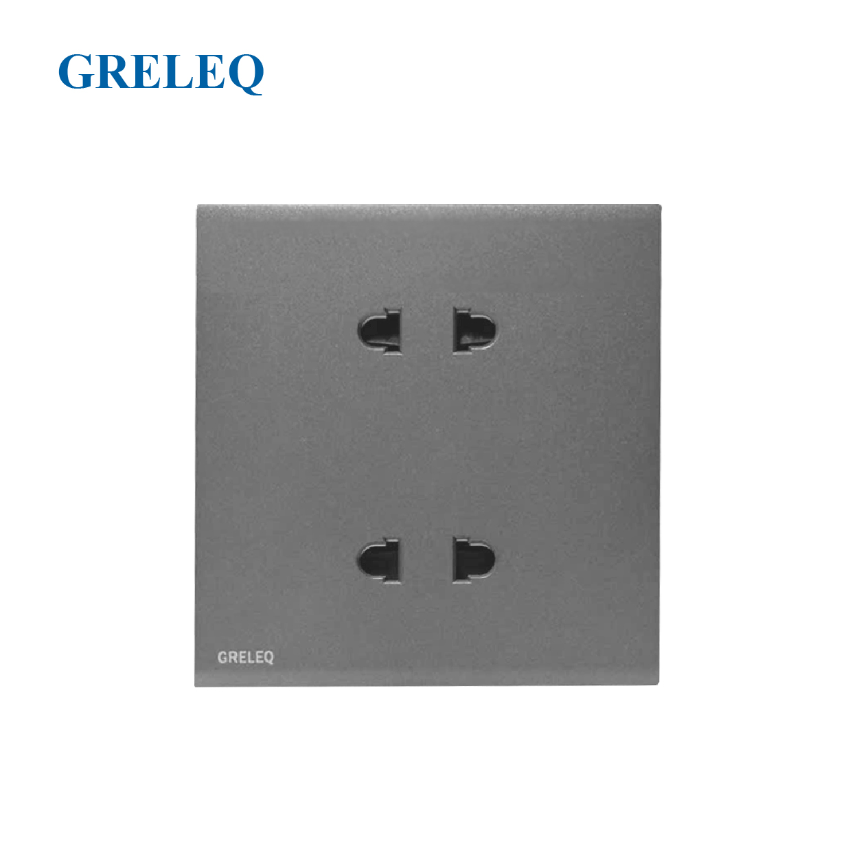 Bộ ổ cắm đôi 2 chấu