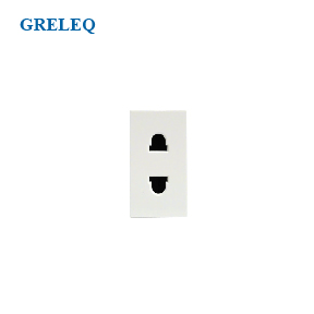 Ổ cắm đơn 2 chấu cỡ nhỏ G1-006SSA-W