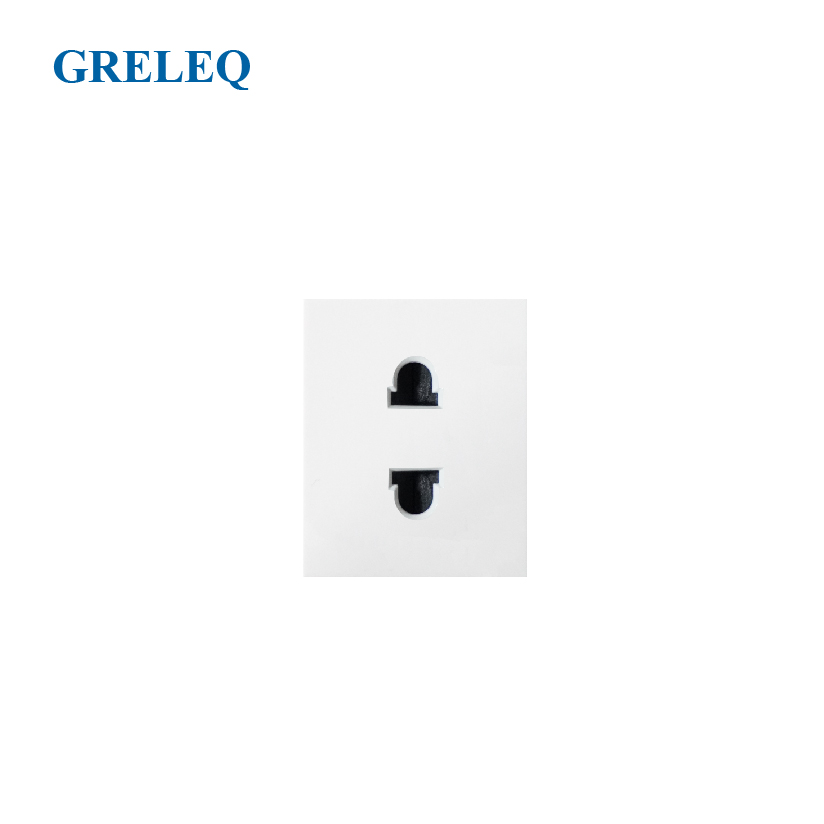 Ổ cắm đơn 2 chấu cỡ trung G2-006SMA-W