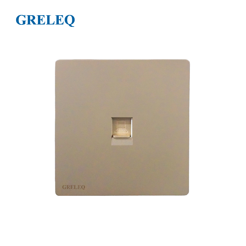Bộ ổ cắm mạng Cat 6E T6-018C6-GD