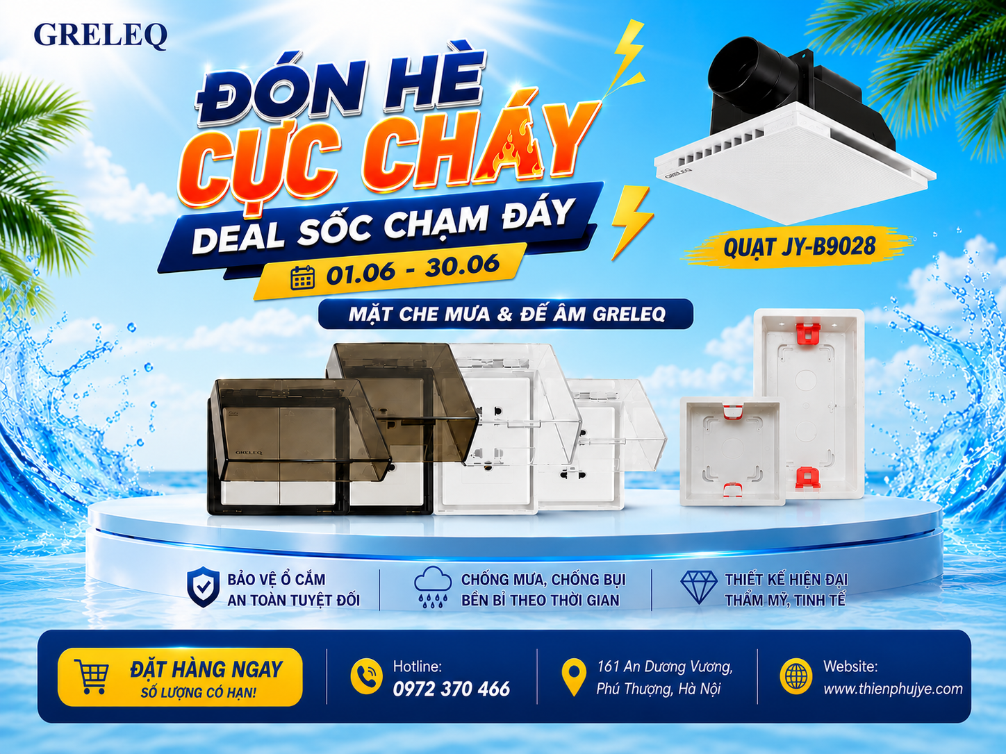 CTKM T6/2026: RỘN RÀNG ƯU ĐÃI – SẮM THIẾT BỊ ĐIỆN TIẾT KIỆM HƠN CÙNG THIÊN PHÚ