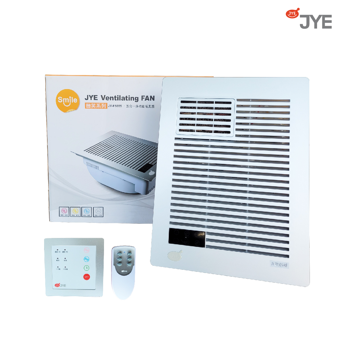 Quạt  Sưởi JY-F5555 RE (Điều khiển)